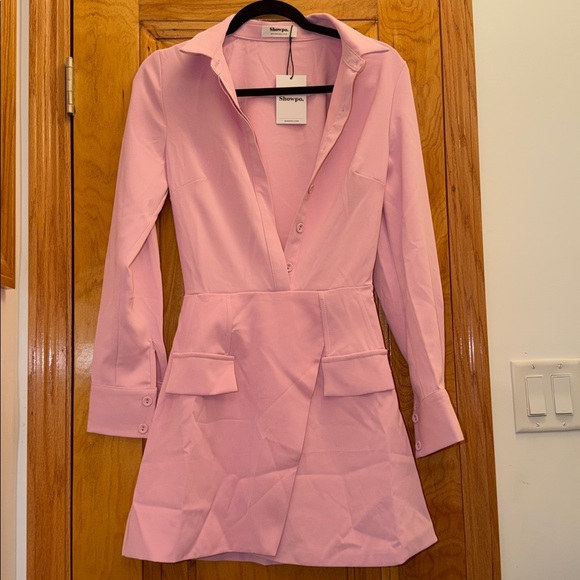 Pink mini dress - Picture 5 of 6